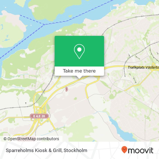 Sparreholms Kiosk & Grill map