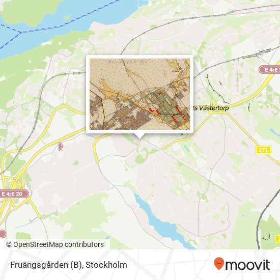 Fruängsgården (B) map