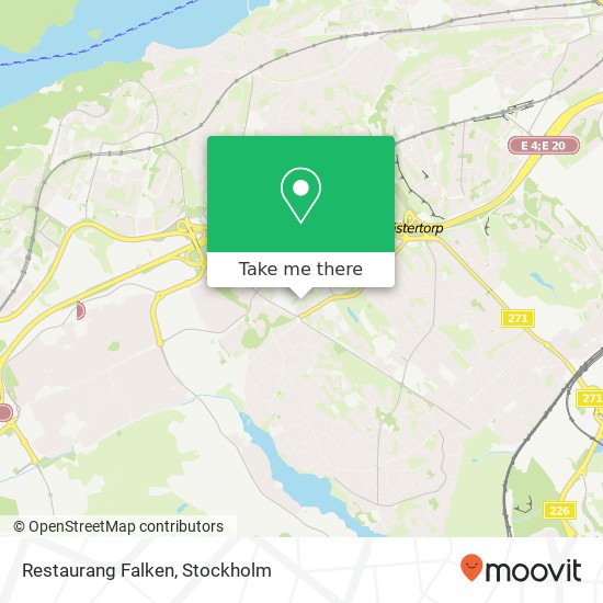 Restaurang Falken map