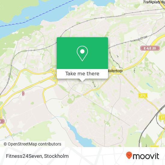 Fitness24Seven map