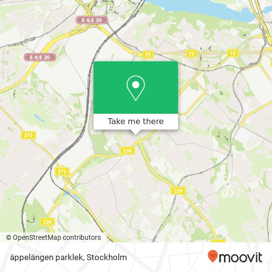 äppelängen parklek map