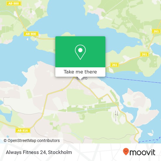 Always Fitness 24 map