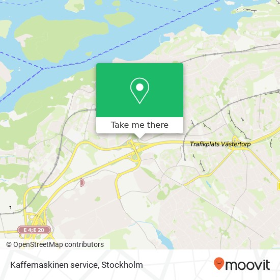 Kaffemaskinen service karta