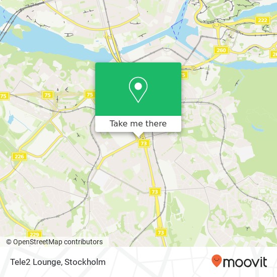 Tele2 Lounge map