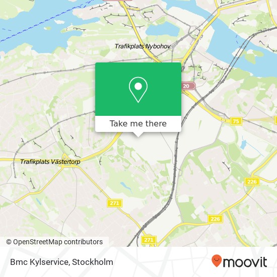 Bmc Kylservice map