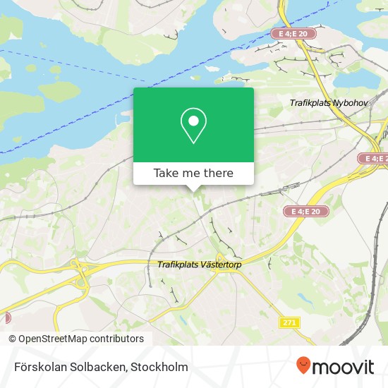 Förskolan Solbacken map