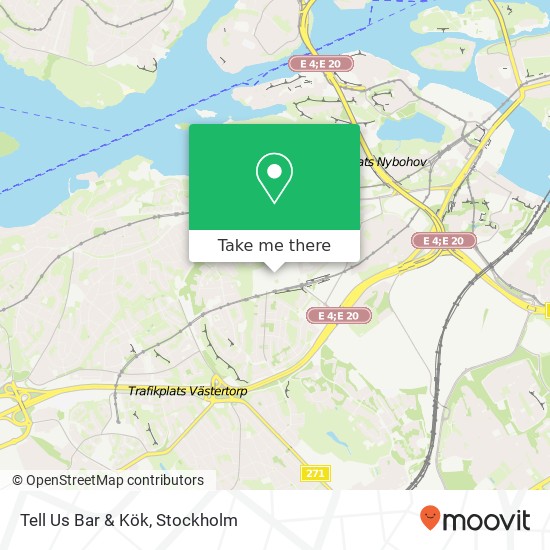 Tell Us Bar & Kök map