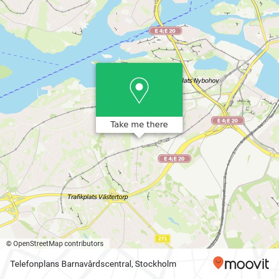 Telefonplans  Barnavårdscentral map