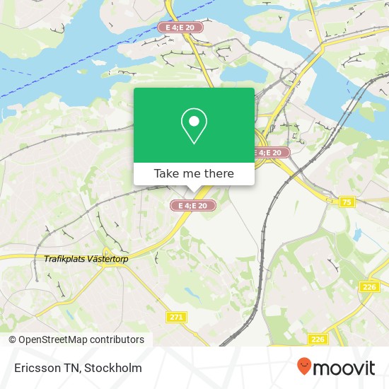 Ericsson TN map