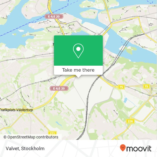 Valvet map