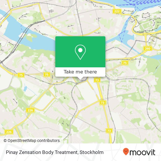 Pinay Zensation Body Treatment map