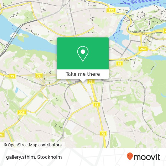 gallery.sthlm map