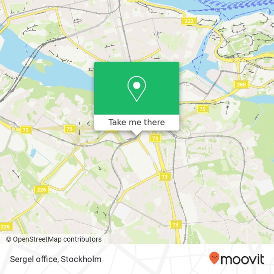 Sergel office map