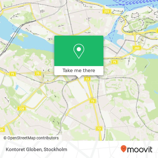 Kontoret Globen map