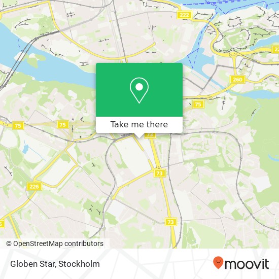 Globen Star map