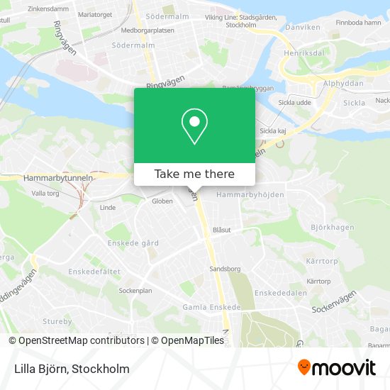 Lilla Björn map