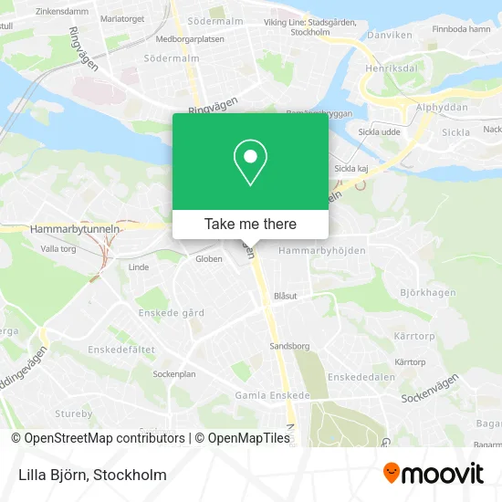 Lilla Björn map