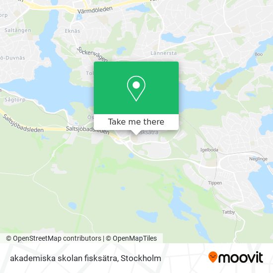 akademiska skolan fisksätra map