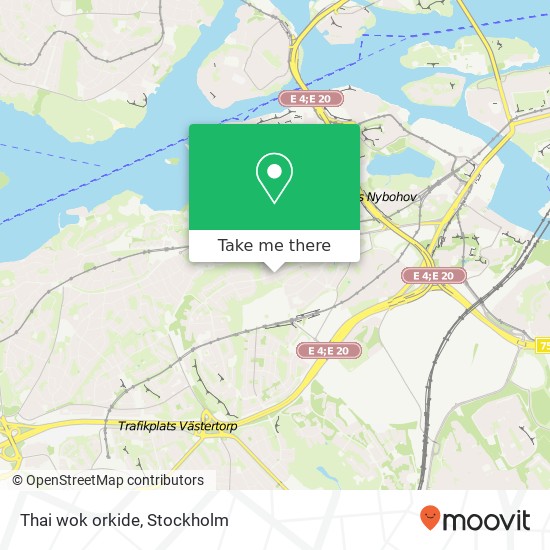 Thai wok orkide map