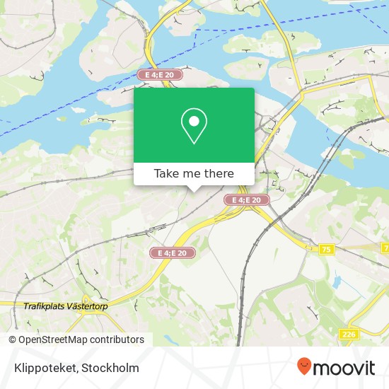 Klippoteket map