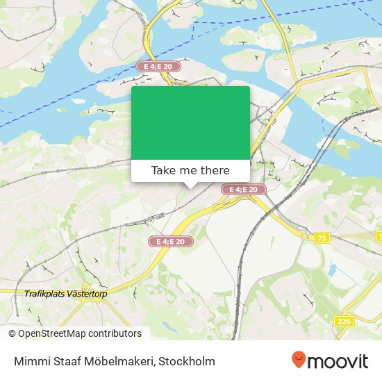 Mimmi Staaf Möbelmakeri map