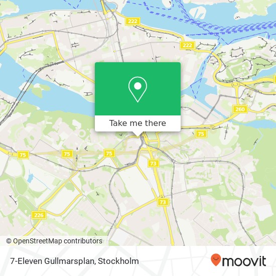 7-Eleven Gullmarsplan map