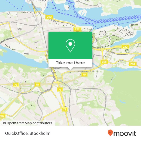 QuickOffice map