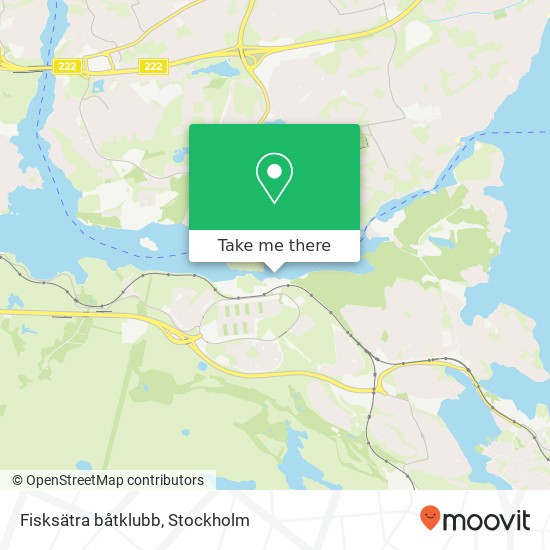 Fisksätra båtklubb map