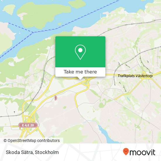 Skoda Sätra map