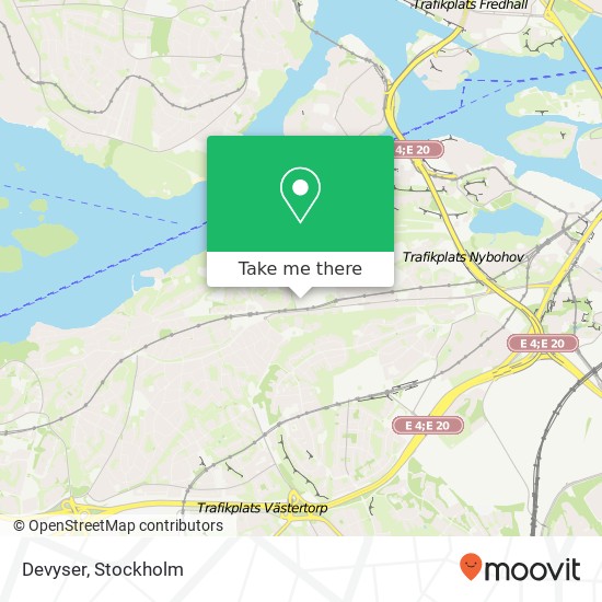 Devyser map