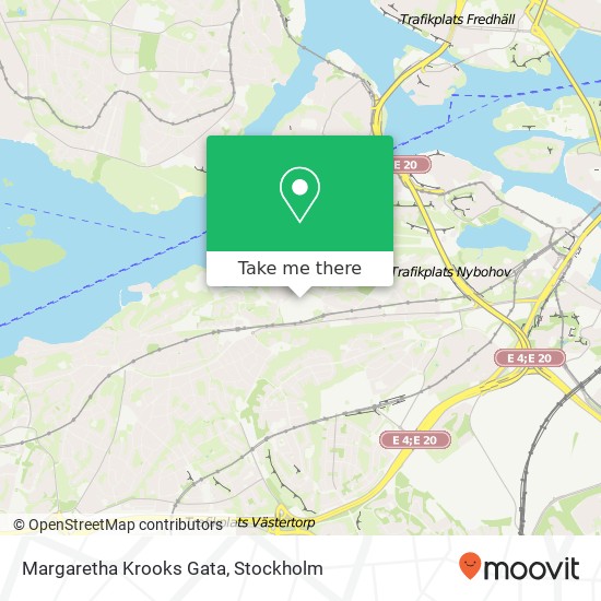 Margaretha Krooks Gata map