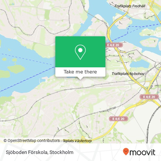 Sjöboden Förskola map