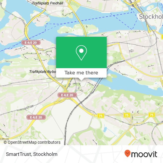 SmartTrust map