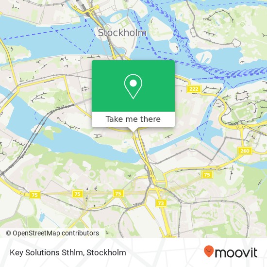 Key Solutions Sthlm map