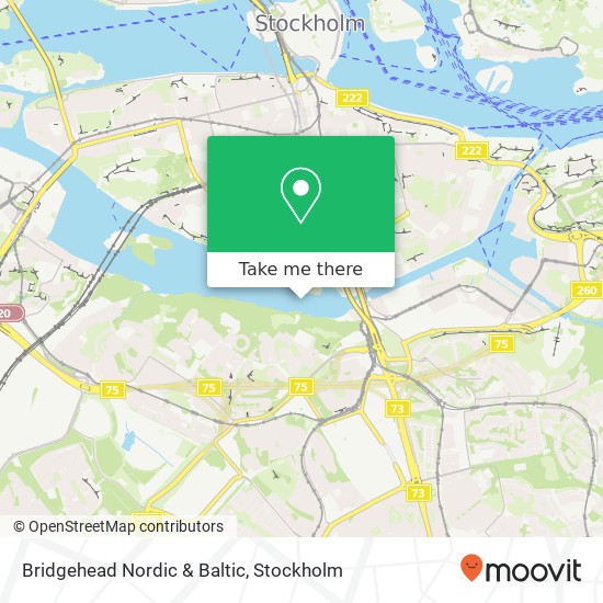 Bridgehead Nordic & Baltic map