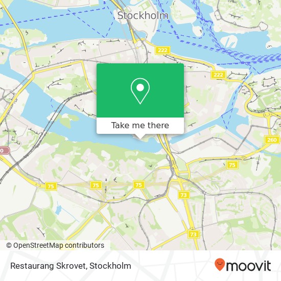 Restaurang Skrovet map