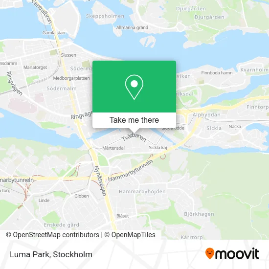 Luma Park map
