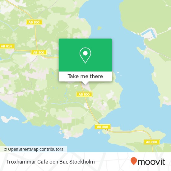 Troxhammar Café och Bar map