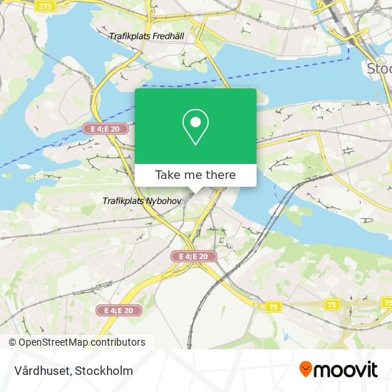 Vårdhuset map