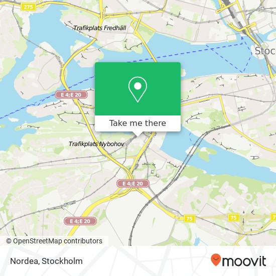 Nordea map