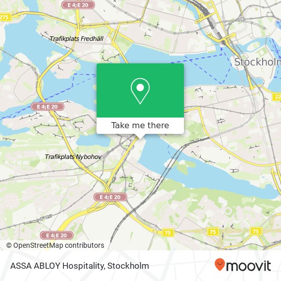 ASSA ABLOY Hospitality map