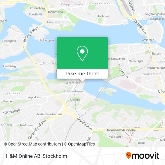 H&M Online AB map