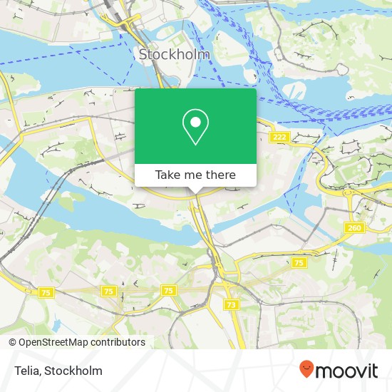 Telia map