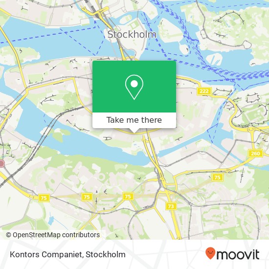 Kontors Companiet map