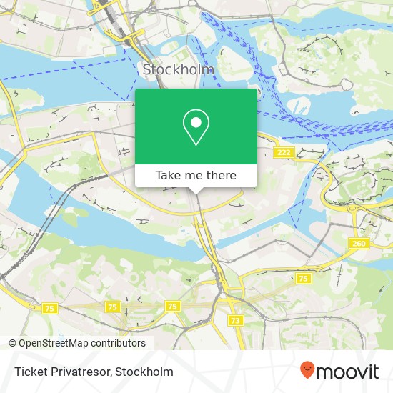 Ticket Privatresor map