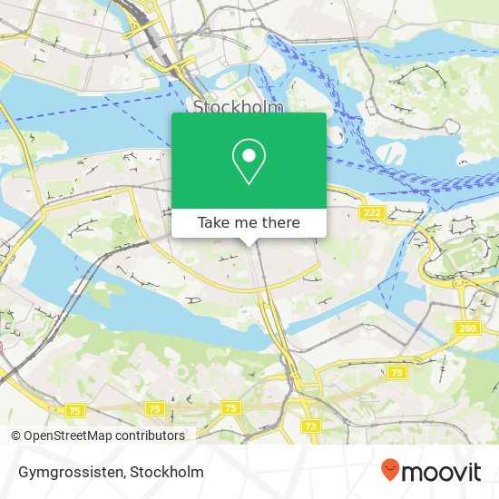 Gymgrossisten map