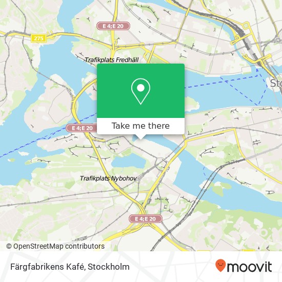 Färgfabrikens Kafé map