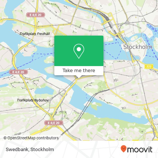 Swedbank map