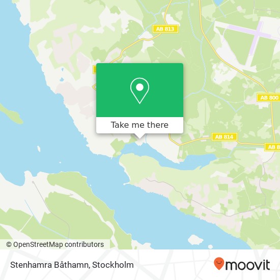 Stenhamra Båthamn map