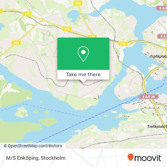 M/S Enköping map